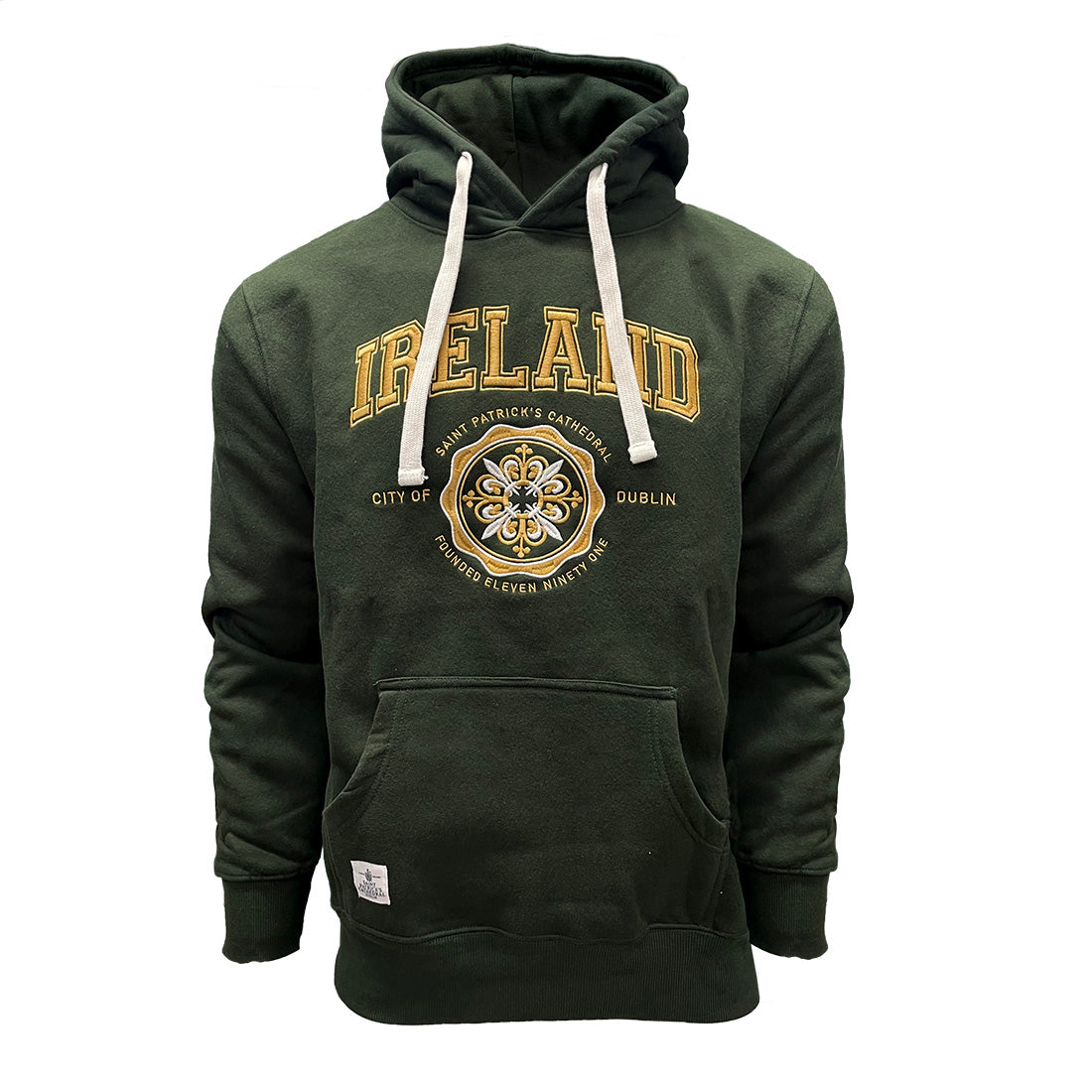 SPC5004 XL Grn & Gld Hoodie
