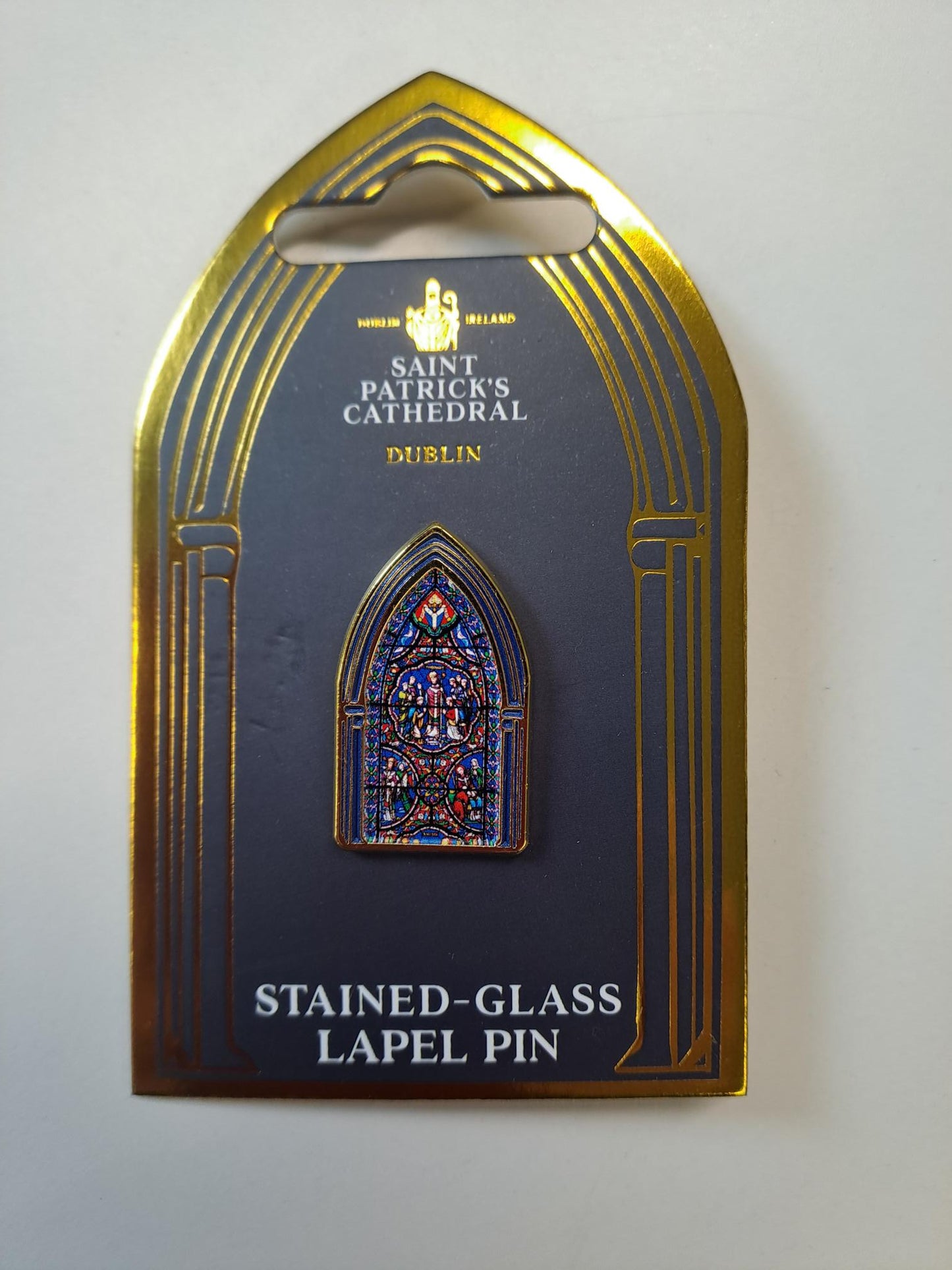 Stained Glass Lapel Pin